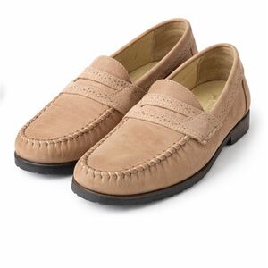 Size 8.5 Arizona Brown Tan Leather Style Penny Loafers Shoes